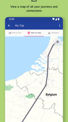 DiscoverEU Travel App screenshot