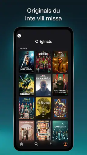 Disney+ screenshot