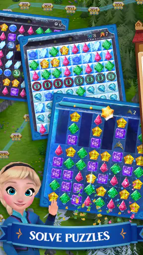Disney Frozen Free Fall screenshot