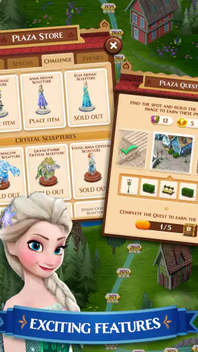 Disney Frozen Free Fall screenshot