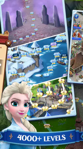 Disney Frozen Free Fall screenshot