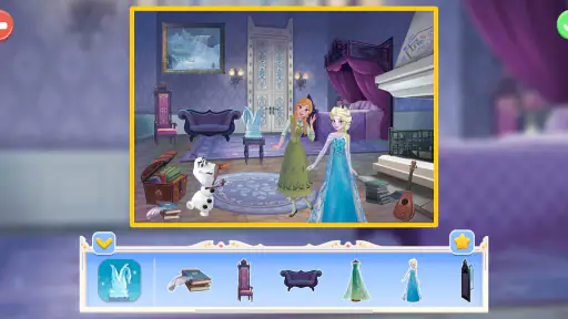 Disneys Färgläggningsvärld screenshot
