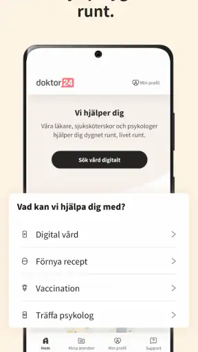 Doktor24 - Vård dygnet runt screenshot