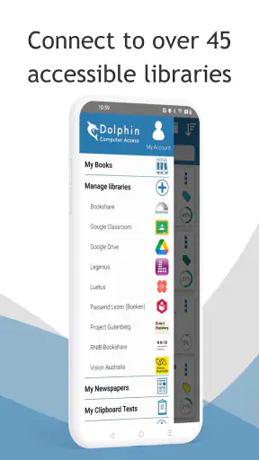 Dolphin EasyReader screenshot