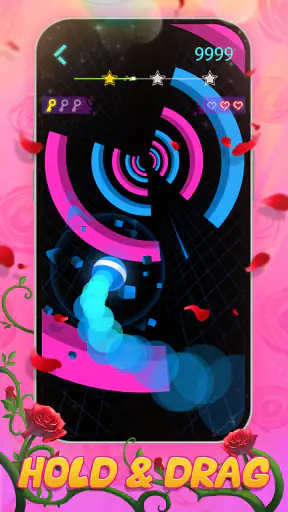 Dream Circles Dash: Music Game screenshot
