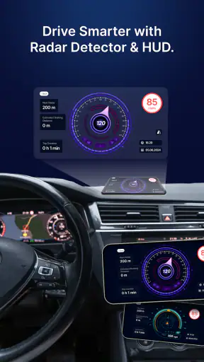 Driving Theory Test－Radar HUD screenshot