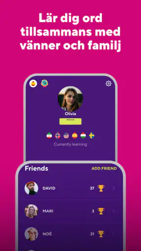 Drops: språkinlärningsapp screenshot