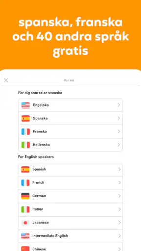 Duolingo:  Lär dig språk screenshot
