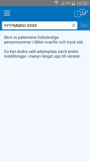 e-Förskrivning screenshot