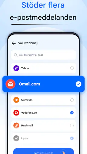 E-post - E-postinloggning screenshot