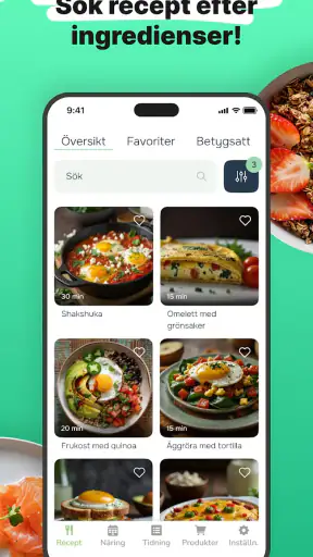 Eatr・AI Måltidsplan・Recept screenshot