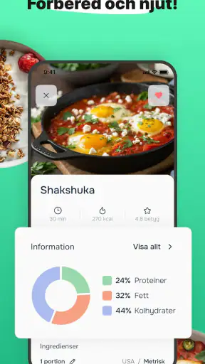 Eatr・AI Måltidsplan・Recept screenshot