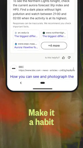 Ecosia: Search to plant trees screenshot