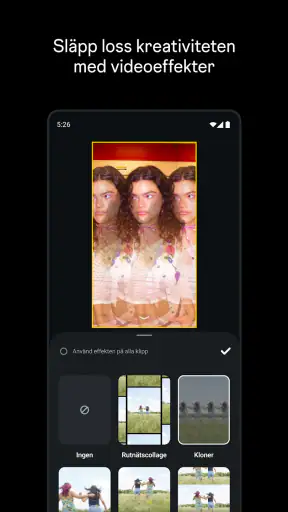 Edits: Videoskapare screenshot