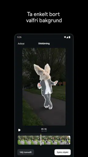 Edits: Videoskapare screenshot