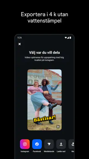 Edits: Videoskapare screenshot