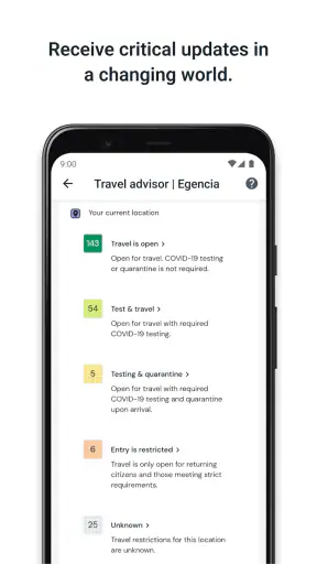 Egencia screenshot