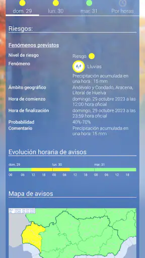 Aemet: tiempo y radar España screenshot