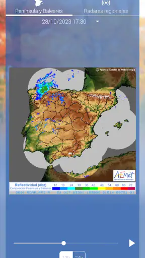 Aemet: tiempo y radar España screenshot