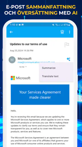 Email+ For Outlook & Hotmail screenshot