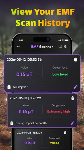 EMF Detector - Smart Sensor screenshot