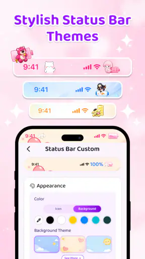 Emoji Battery Icon Customize screenshot