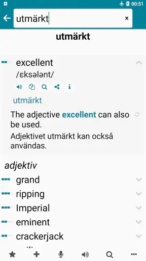 Engelska - Svenska screenshot