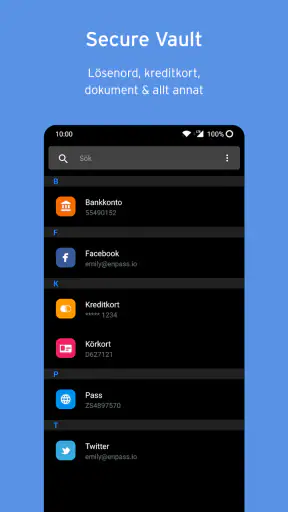 Enpass Password Manager screenshot