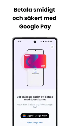 Epassikortet screenshot