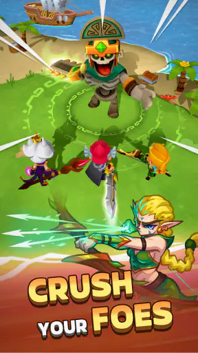 Epic Trio: Roguelike Clash screenshot