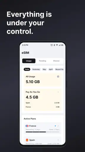 eSIM io: Global SIM Card screenshot