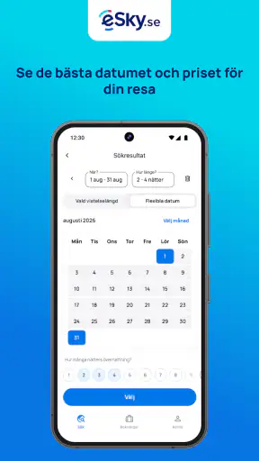 eSky - Flyg, Erbjudanden screenshot