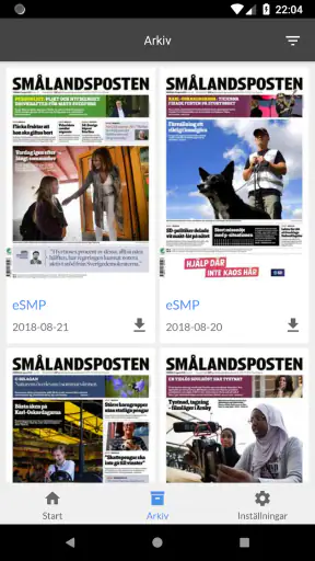 eSMP screenshot