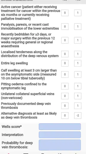 ESVS Clinical Guidelines screenshot
