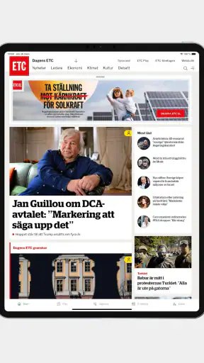 ETC-tidningarna screenshot