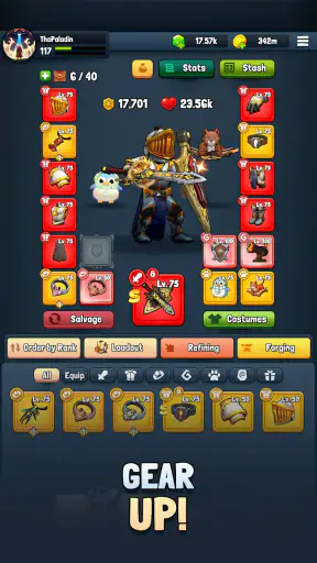 Eternal Hero: MMO Action RPG screenshot