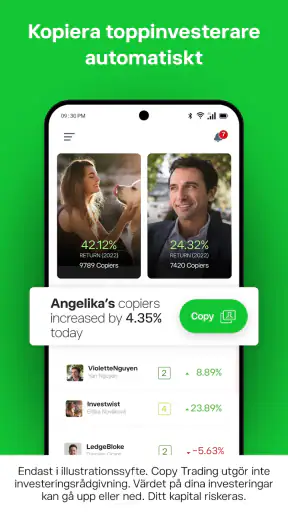eToro: Trading & investering screenshot