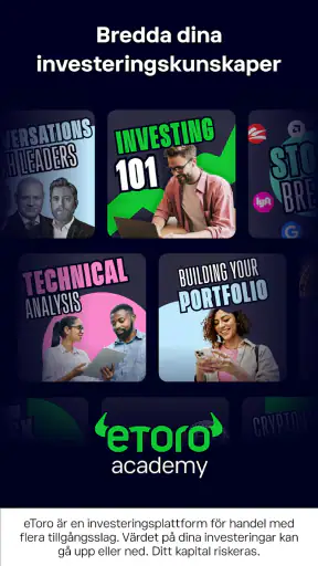 eToro: Trading & investering screenshot