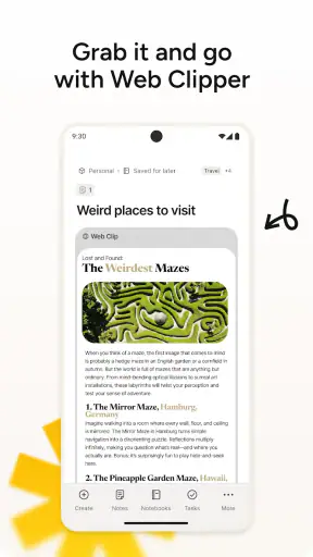 Evernote - Ordna anteckningar screenshot