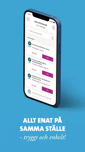 Evidensia: Boka veterinärbesök screenshot