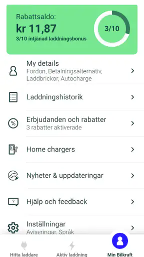 Eviny Bilkraft screenshot