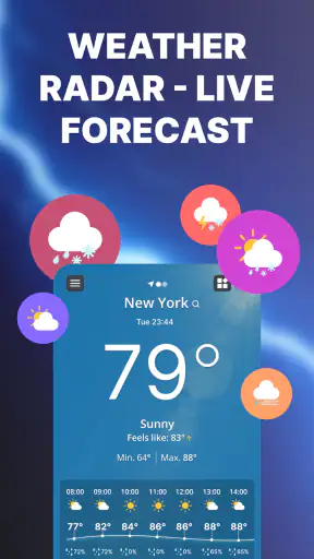 Exakt Väder Svenska - Radar screenshot