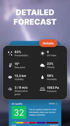 Exakt Väder Svenska - Radar screenshot