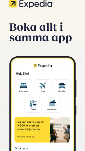 Expedia: resor, hotell, flyg screenshot