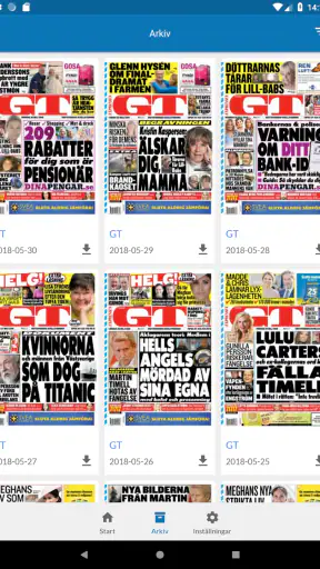 Expressen Tidning screenshot