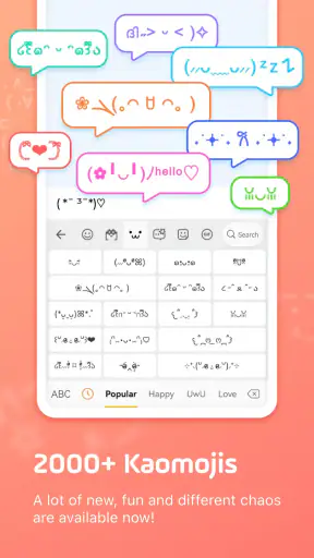 Facemoji AI Emoji Keyboard screenshot