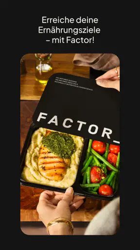 Factor: Färdiglagade måltider screenshot