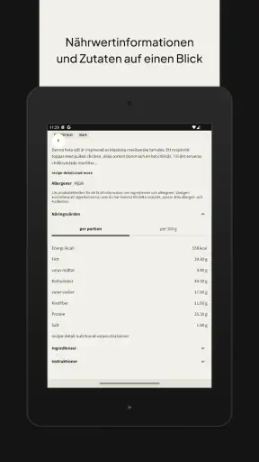 Factor: Färdiglagade måltider screenshot