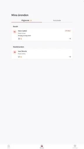 Falck Online screenshot