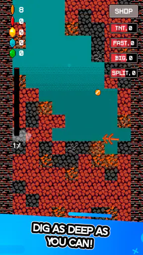 Falling Pickaxe: Idle Miner screenshot